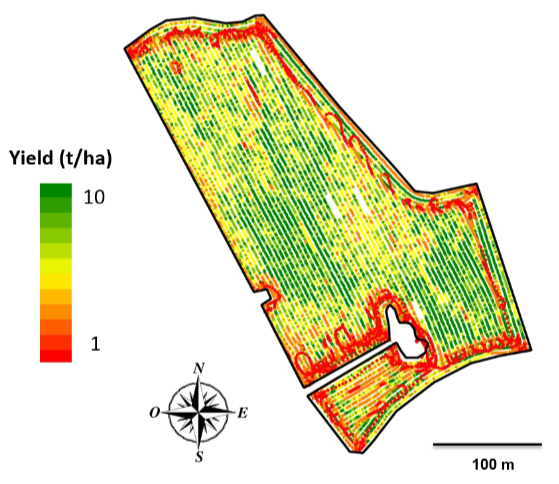 Yield maps in Precision Agriculture - Aspexit