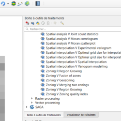 Codes R dans QGIS pour analyse spatiale